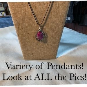 NWT Handmade Silver Filigree Pendants in 8 Styles! You Choose!